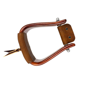 Estribos de Madera Resistentes para Montar a Caballo, Reposapiés de Madera Maciza para Silla de Montar, Equipo Ecuestre - Product Image 2