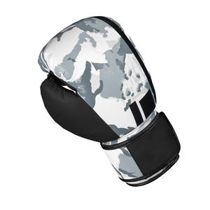 Gants de boxe MMA en cuir de haute qualité, entraînement professionnel, couleur et logo personnalisables, évacuation de l'humidité, fermeture à boucle auto-agrippante - Product Image 2