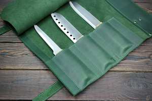 Sac de Chef en Cuir Véritable Robuste et Durable, Anti-Odeur, pour Couteaux, Rangement de Cuisine, Étui de Voyage pour Chefs LSKR-0105 - Product Image 5