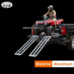 Rampe de chargement pliable en aluminium robuste pour VTT avec capacité de charge de 340 kg/pièce et dimensions pliées de 96x31x15 cm pour pick-up - Product Image 3