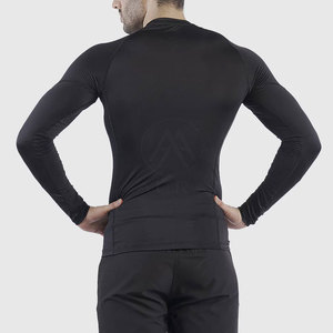 2026 Latest Style <b>Men</b> <b>Compression</b> <b>Shirts</b> Printed Lightweight OEM Service <b>Compression</b> <b>Shirt</b> <b>For</b> <b>Men</b> - Product Image 2