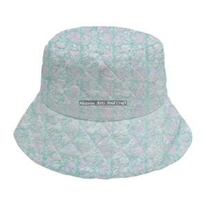 Vente d'usine – Nouveaux chapeaux bob matelassés personnalisés à imprimé intégral, avec logo sur mesure, pour hommes et femmes, haute qualité - Product Image 5