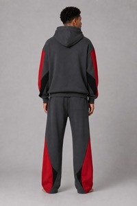 Servicios OEM, Chándal Informal de Invierno para Hombre, Hecho a Medida, 100% Algodón, Forro Polar, Anti-UV, Ligero, Frente Sólido, Talla Grande, Ecológico - Product Image 4