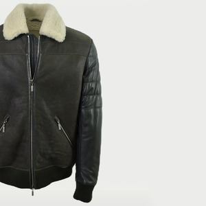 Veste d'hiver pour homme de qualité supérieure au meilleur prix, en cuir véritable, coupe-vent, imperméable, teinte unie, toutes tailles disponibles - Product Image 2