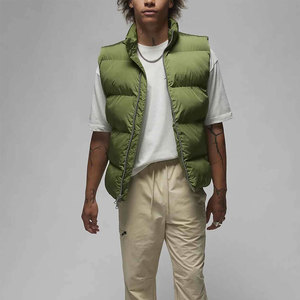 Heavy Warm Puffer Vest <b>Men</b> Quilted Lightweight Sleeveless <b>Jacket</b> Outdoor Winter Custom Insulated Padded Wear - Product Image 4