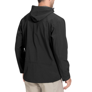 Chaqueta con Capucha Impermeable y Cortavientos para Hombre, Transpirable, Corte Regular, Abrigo Informal para Exteriores - Product Image 1