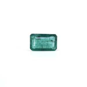 Natural Zambian Emerald 4.3 Carat Loose Gemstone Emerald Cut for Fine Jewelry - Product Image 1