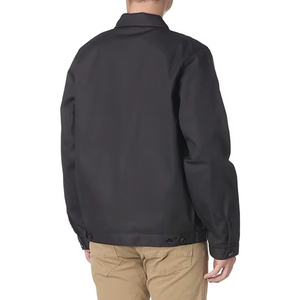 OEM Manufacturer Custom Logo Printed Collar Closure Breathable Quick Dry Winter Wear Canvas Men's <b>Coach</b> Jacket For Online Sale - Product Image 5