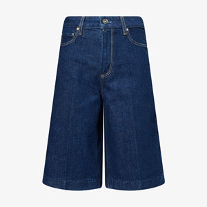 กางเกงยีนส์ขาสั้นเอวกลางทรงลำลองแบบยูนิเซ็กซ์ ผ้าเดนิมคุณภาพสูง บริการ OEM ปรับแต่งได้ แฟชั่นฤดูร้อน กระโปรงยีนส์สั้นทันสมัย - Product Image 6