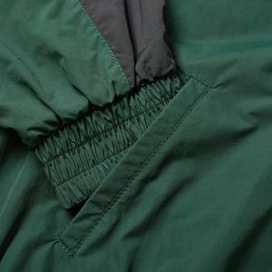 Nouvel ensemble de survêtement homme 2026 vert color-block, coupe régulière, style sportif respirant, col rabattu, pour l'automne - Product Image 5