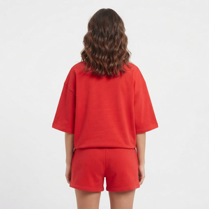 Wholesale Latest Fashion Clothes Casual Women Short T Shirt <b>Twin</b> <b>Set</b> Cheap Price Best Selling Summer <b>Twin</b> <b>Set</b> for Women - Product Image 2