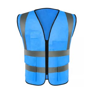 Chaleco de Seguridad Rosa Personalizado OEM/ODM con Tiras Reflectantes y Múltiples Bolsillos, con Opción de Logotipo y Diseño Personalizados - Product Image 4