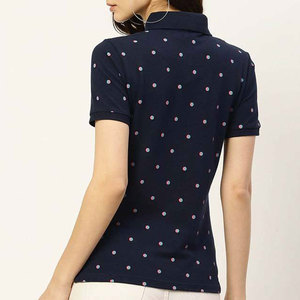 Nouveau T-shirt d'été à manches courtes pour femme, décontracté, élégant, ample, à col brodé, style polo, respirant - Product Image 4