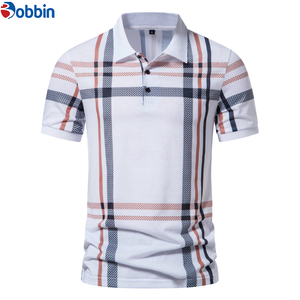 Camiseta polo con bordado personalizado, diseño de camiseta polo de golf, camiseta polo de algodón de alta calidad, camiseta polo para hombre con logotipo, camiseta polo de manga corta para hombre - Product Image 1