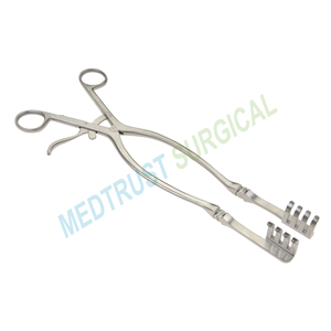 Retractor Autoajustable Gelpi, Juego de Instrumentos Quirúrgicos Ortopédicos de Acero Inoxidable para Retracción de Tejidos, Uso Quirúrgico - Product Image 4