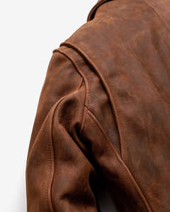 Fashion <b>Men's</b> <b>Brown</b> <b>Suede</b> Leather <b>Jacket</b> Stand Collar Zipper Closure Casual Autumn Wear Style Regular Fit - Product Image 4
