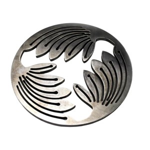 High Quality Modern Ornate Silver Metal <b>Trivet</b> 5mm Eco-Friendly Heat Resistant Pot Holder Home Decor Kitchen Tabletop Accessory - Product Image 6