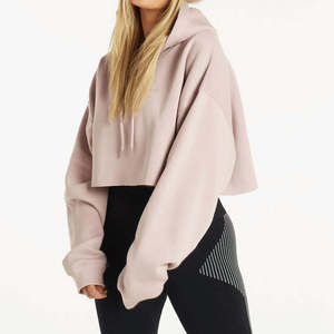 Sweat-shirts à capuche personnalisés avec logo, unisexes, pour femmes, surdimensionnés, épais, style pull-over - Product Image 1