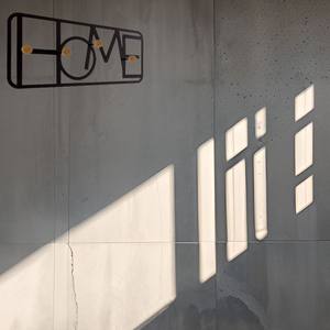 Modern Iron Wall Hanger with 4 <b>Hooks</b> <b>Black</b> for Living Room <b>Coat</b> Rack - Product Image 4