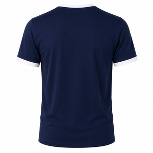 เสื้อยืดคอกลมแขนสั้นผู้ชาย รุ่นเรนเจอร์ ทรงปกติ ผ้าโพลีเอสเตอร์/คอตตอนเจอร์ซีย์ เป็นมิตรกับสิ่งแวดล้อม น้ำหนัก 320 กรัม เสื้อลำลองใส่สบายสำหรับฤดูร้อน - Product Image 2