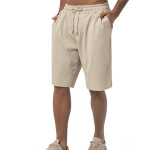 Conjunto de Camiseta y Pantalones Cortos de Moda Urbana para Hombre, 100% Algodón, Tejido de Felpa, Transpirable, Ropa Casual de Verano y para Viajes - Product Image 3