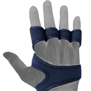 อุปกรณ์ยกน้ำหนักคุณภาพพรีเมียมสำหรับออกกำลังกาย ป้องกันนิ้วมือและฝ่ามือแบบครึ่งนิ้ว/เต็มฝ่ามือ พร้อมสายรัดข้อมือ สำหรับผู้ชายและผู้หญิง - Product Image 3