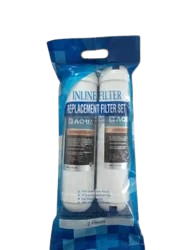 Cartucho de Filtro en Línea SILVER, Filtro en Línea de 5 Micras PP Spun + Carbón 900 IV, Conexión a Presión, 2500 Galones de Vida Útil, Repuesto para Purificador RO - Product Image 2