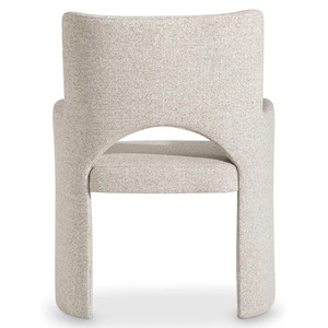 Silla de Comedor Moderna Tapizada, Sillón de Comedor de Madera Maciza, Tela Personalizada, Muebles para Restaurantes y Hoteles - Product Image 5