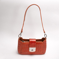 Sac à main seau personnalisé en cuir véritable à motif alligator avec fermeture éclair, sacs à bandoulière de luxe pour femmes, haute qualité