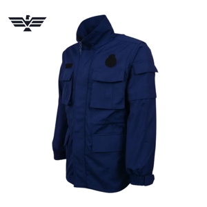 Uniforme de Guardia de Seguridad Personalizado, Chaqueta y Pantalones Cargo, Conjunto de Uniforme Profesional para Patrulla, Poliéster/Algodón, Todas las Temporadas - Product Image 3
