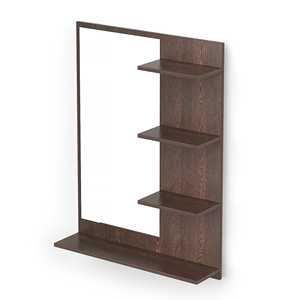 โต๊ะเครื่องแป้งไม้ริโก้สไตล์โมเดิร์น รุ่นมินิ พร้อมการตกแต่งสีเวงเก้ - Product Image 3