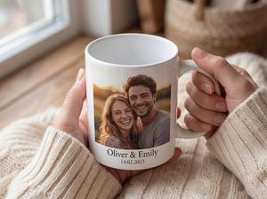 Mug à café en céramique blanche personnalisé, sublimation, cadeau promotionnel pour les entreprises, compatible lave-vaisselle et micro-ondes, cadeau - Product Image 5