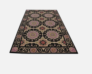 Classic hand tufted wool high quality pattern handmade Eco friendly custom support <b>rug</b> for Living room kids hotels office - Product Image 4