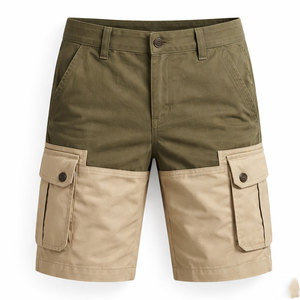 Men Cargo Shorts With Belt Included And Deep Pockets Designed For Comfort Fashion And Function Summer Men Cargo Shorts - Product Image 1