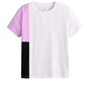 T-shirts pour femmes en coton 100% neufs, manches courtes, couleur unie, t-shirt pour femmes, tee-shirts pour femmes, hauts pour femmes avec logo - Product Image 5