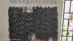 Cabello Indio Virgen Directamente de la India, Cabello Humano 100% Remy Liso y Ondulado, Cabello Rizado sin Procesar con Cutículas Alineadas - Product Image 6