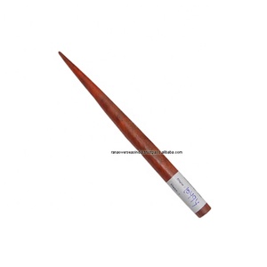 Bâtonnet à cheveux en bois massif brun, élégant et écologique, accessoire pour cheveux pour le coiffage quotidien, les fêtes de bureau et l'utilisation à domicile - Product Image 1