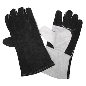 Gants de travail en cuir de vachette renforcé, gants de soudure, gants de sécurité pour la construction, utilisation quotidienne, logo personnalisé - Product Image 6