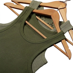 เสื้อกล้ามออกกำลังกายผู้ชาย แขนกุด น้ำหนักเบา เป็นมิตรกับสิ่งแวดล้อม ระบายอากาศได้ดี แห้งเร็ว ผ้ายืดสแปนเด็กซ์/ผ้าฝ้าย สำหรับออกกำลังกาย วิ่ง - Product Image 1