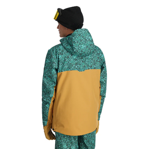 Chaqueta de Snowboard Impermeable para Hombre IRON MARK INDUSTRIES, de Pana Transpirable con Cierre de Cremallera, Diseño Estampado, Deportiva, para Invierno y Actividades al Aire Libre - Product Image 2