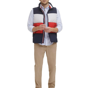 Chaleco Acolchado de Alta Calidad para Hombre y Mujer, Invierno, Casual, Transpirable, Impermeable, Cortavientos, Estilo Hip-Hop, Color Sólido - Product Image 3