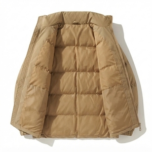 Veste matelassée chaude pour homme avec logo personnalisé pour la vente en gros - Product Image 4