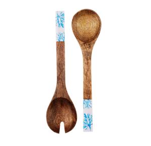 Juego de Utensilios para Servir Ensaladas de Color Azul, Producto en Oferta, Ecológico, Apto para Lavavajillas, Utensilios para Ensaladas para el Hogar y la Cocina, Hecho en India - Product Image 2