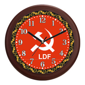 Horloge murale d'art imprimée de luxe personnalisée, motif Leader Indien, pour Thanksgiving et Noël - Product Image 4