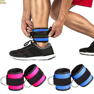 สายรัดข้อเท้าแบบปรับได้สำหรับเครื่องออกกำลังกายแบบสายเคเบิล สายรัดข้อเท้าแบบนีโอพรีนสำหรับการออกกำลังกายแบบคิกแบ็ค - Product Image 5