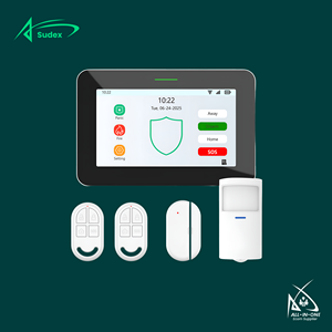 Sudex CP10 7 Inch IPS Full Color <b>WiFi</b> 4G GSM Smart Home Security Alarm System Alexa Kit Sensor Siren Safe New Version Use - Product Image 6