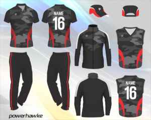 Camiseta con cuello de uniforme de grillo de alta calidad, pantalones con logotipo personalizado, nombre de equipo disponible en hermosos colores - Product Image 2