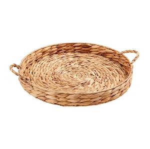 Bandejas y cestas de jacinto de agua de alta calidad con asas para almacenamiento y organización en el hogar hechas en Vietnam - Product Image 2