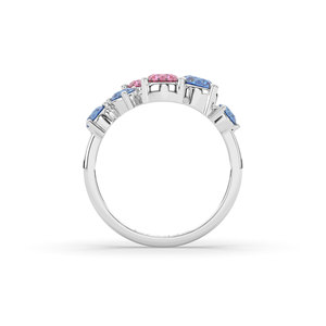 Bague de fiançailles solitaire légère de luxe en or massif 14 carats avec diamant ovale brillant de 1,85 carat créé en laboratoire, certifié IGI - Product Image 2