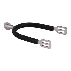 อุปกรณ์ขี่ม้า Tough Tack 2026 รุ่นใหม่ คุณภาพสูง ทำจากเหล็กกล้าไร้สนิม หุ้มยาง รูปทรงสี่เหลี่ยมผืนผ้า (สำหรับทุกเพศ)  พร้อมหัวตะขอแบบเรียบ - Product Image 1